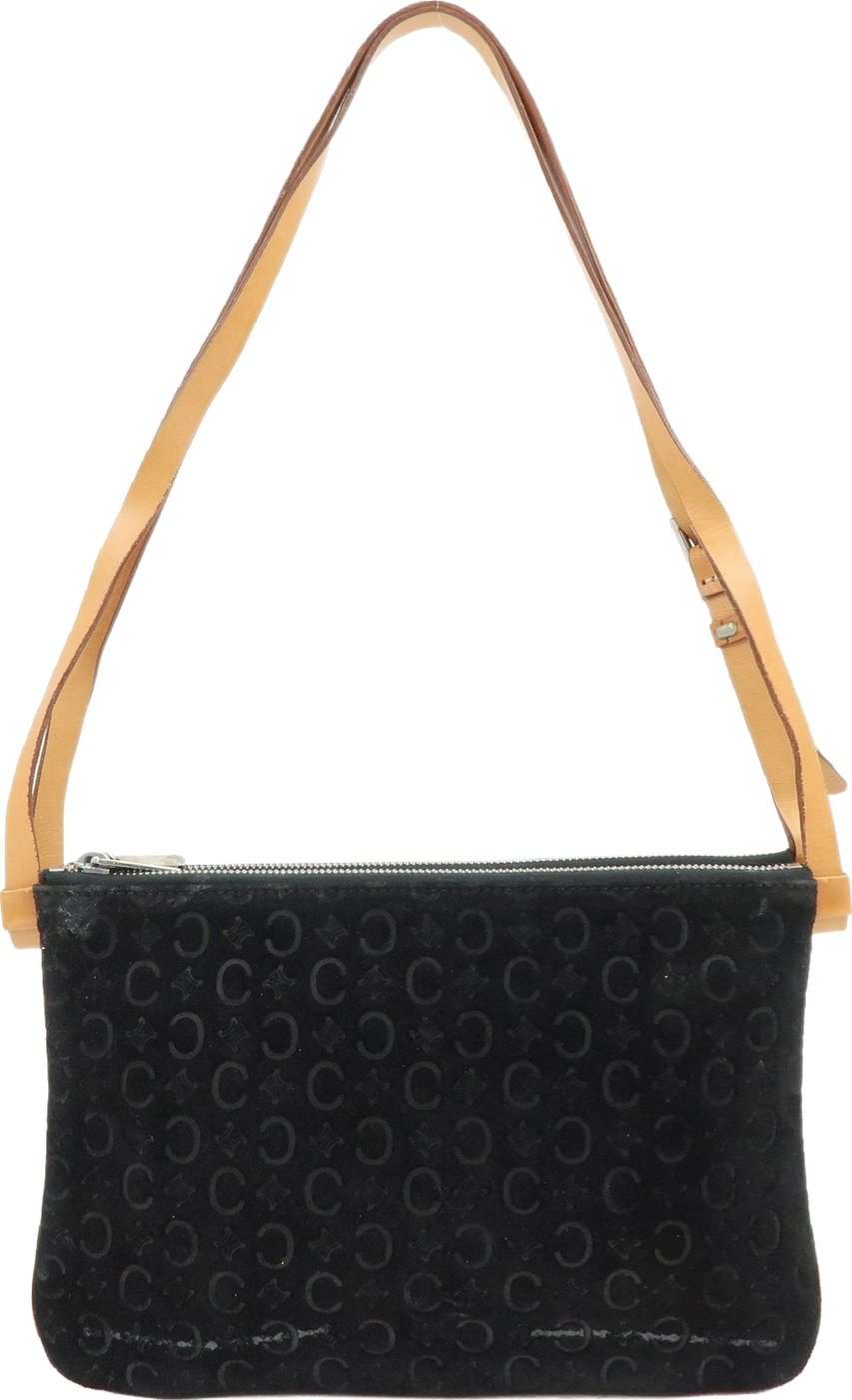 Celine C Macadam Shoulder Suede