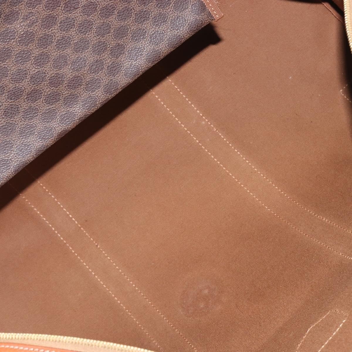 Celine Vintage Duffle Macadam Coated Canvas Large