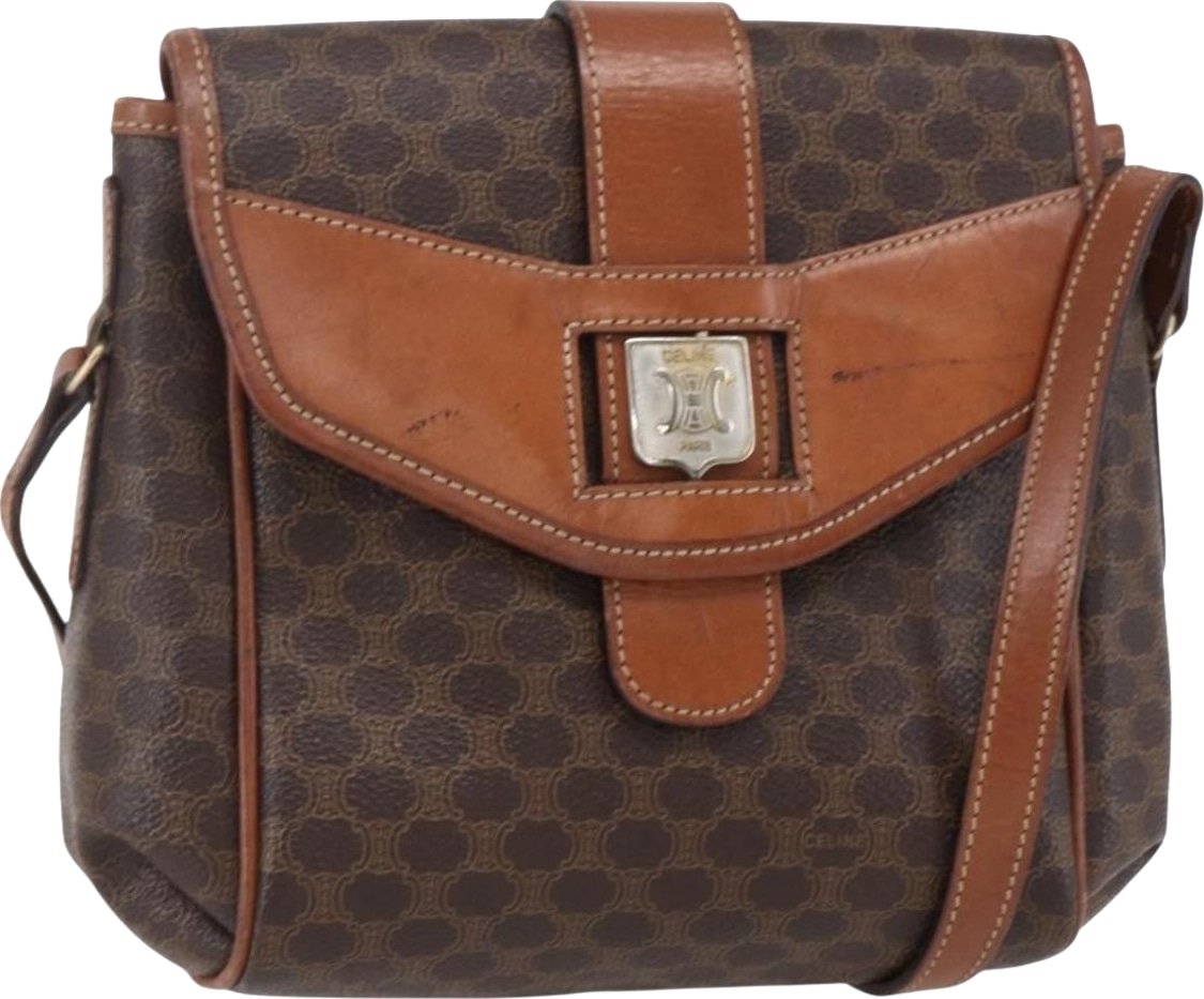 Celine Vintage Macadam Canvas Small