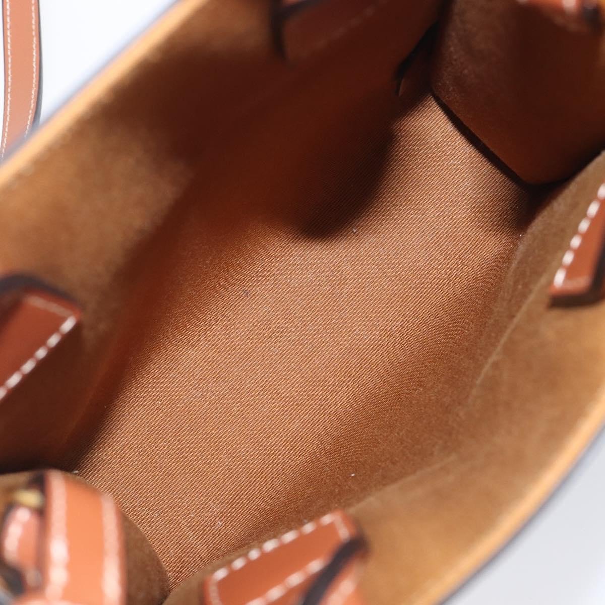 Celine Vertical Cabas Triomphe Coated Canvas Small