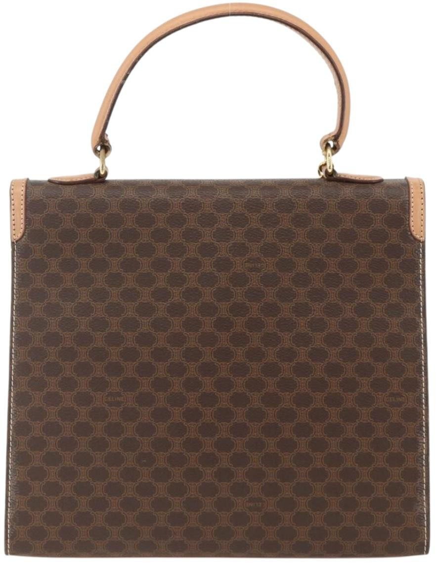 Celine Vintage Handbag Toile Céline Small