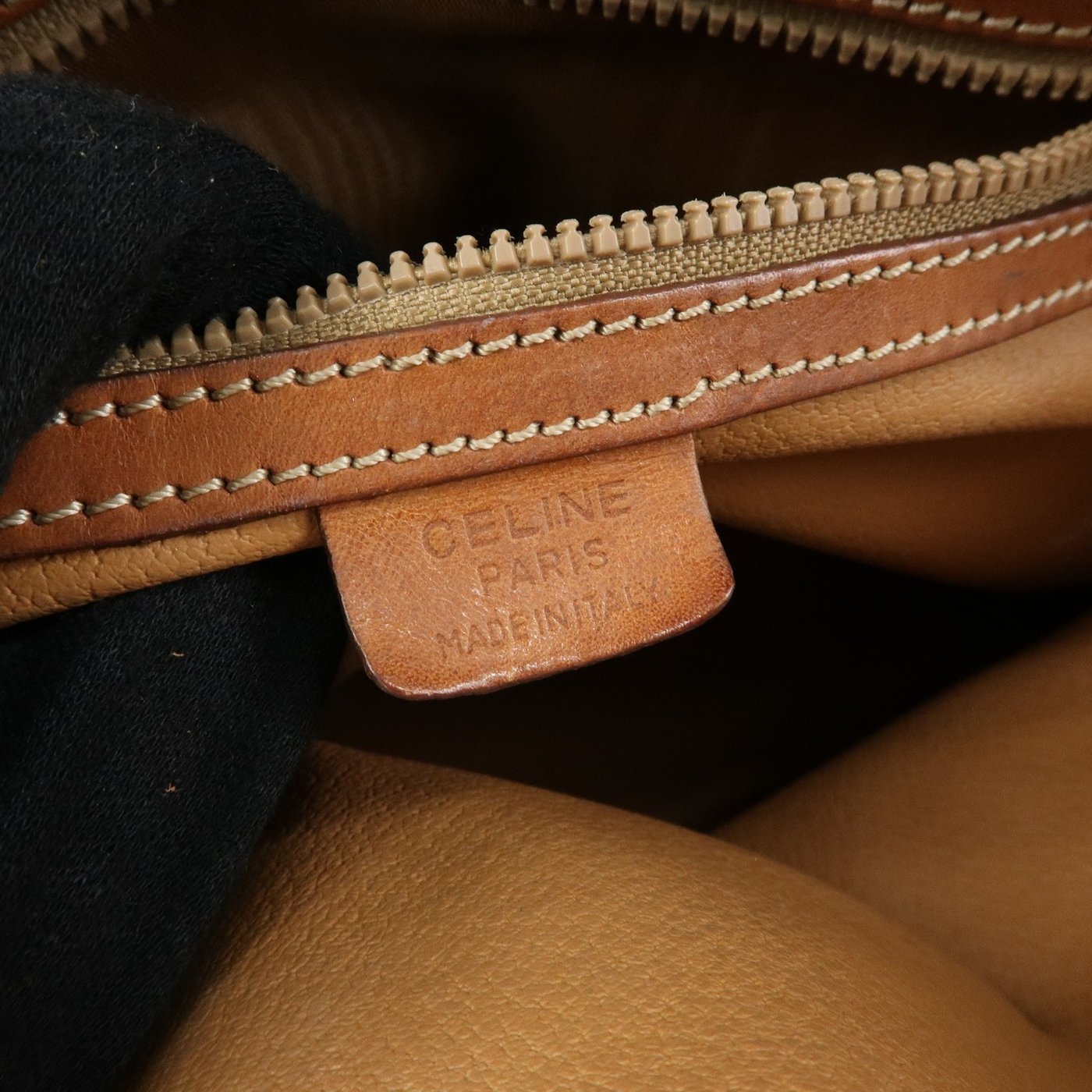 Celine Vintage Handbag Toile Céline Small