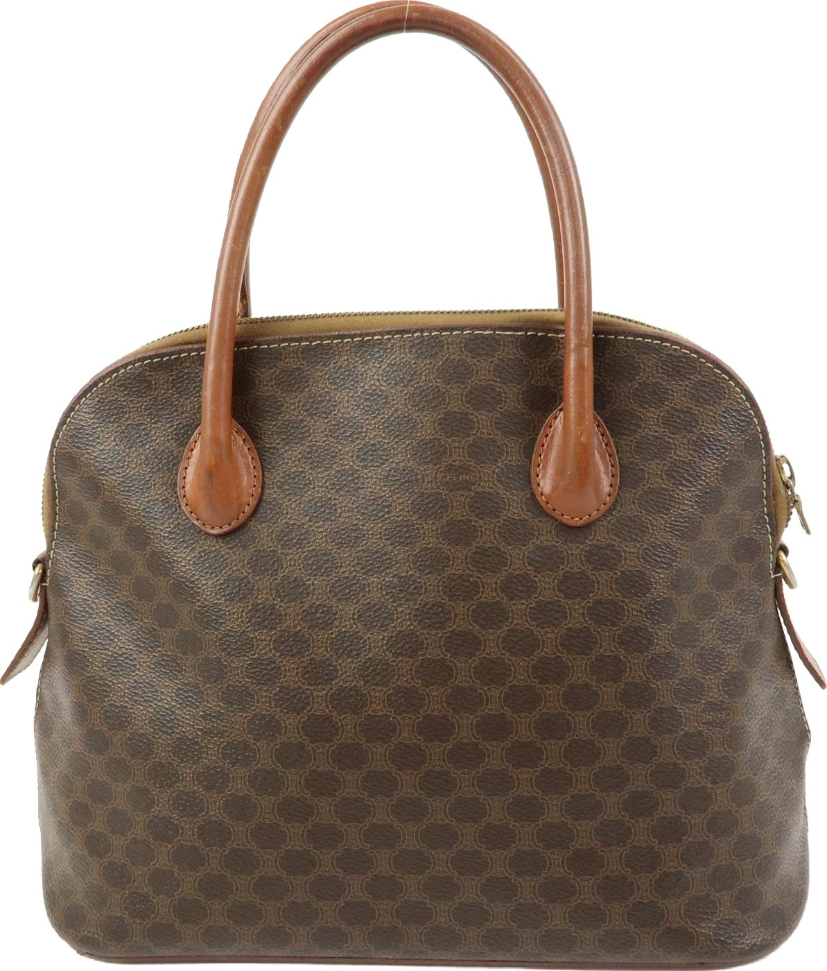 Celine Vintage Handbag Toile Céline Small