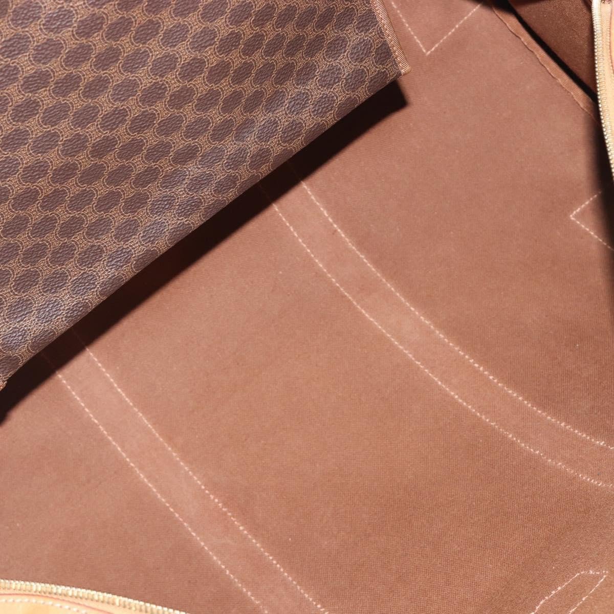Celine Vintage Duffle Macadam Coated Canvas Large