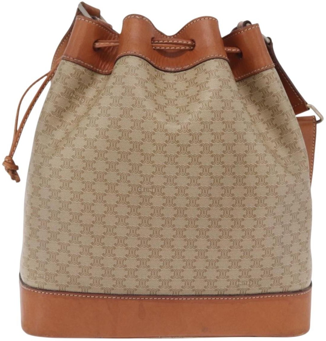 Celine Macadam Shoulder Canvas Medium