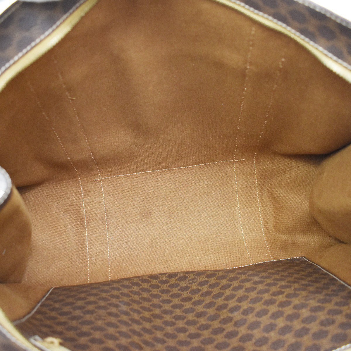 Celine Vintage Macadam Shopper Coated Canvas Large