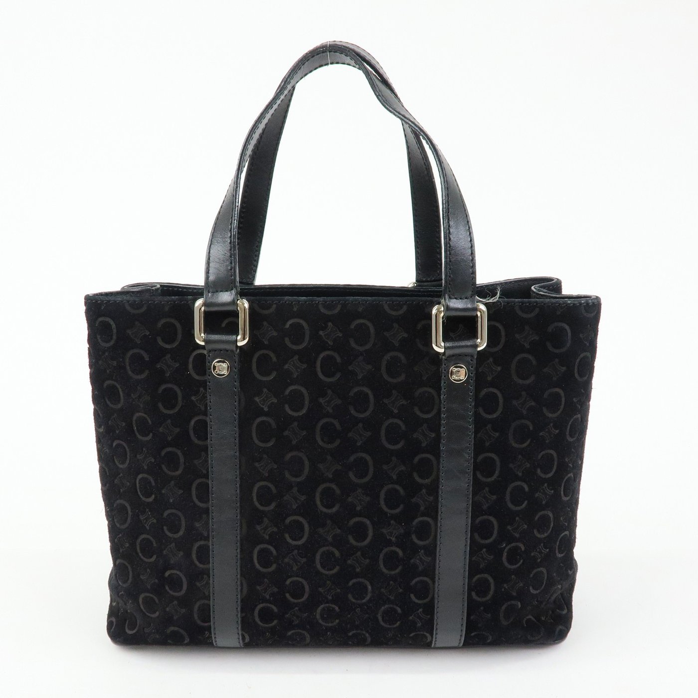 Celine C Macadam Tote PVC leather/ Macadam canvas