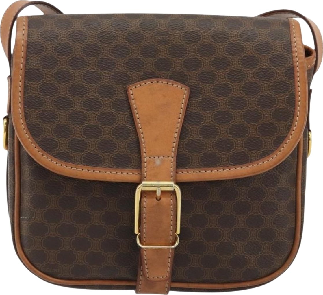 Celine Vintage Macadam Canvas Small