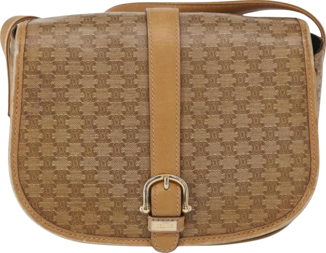 Celine Vintage Macadam Canvas Small