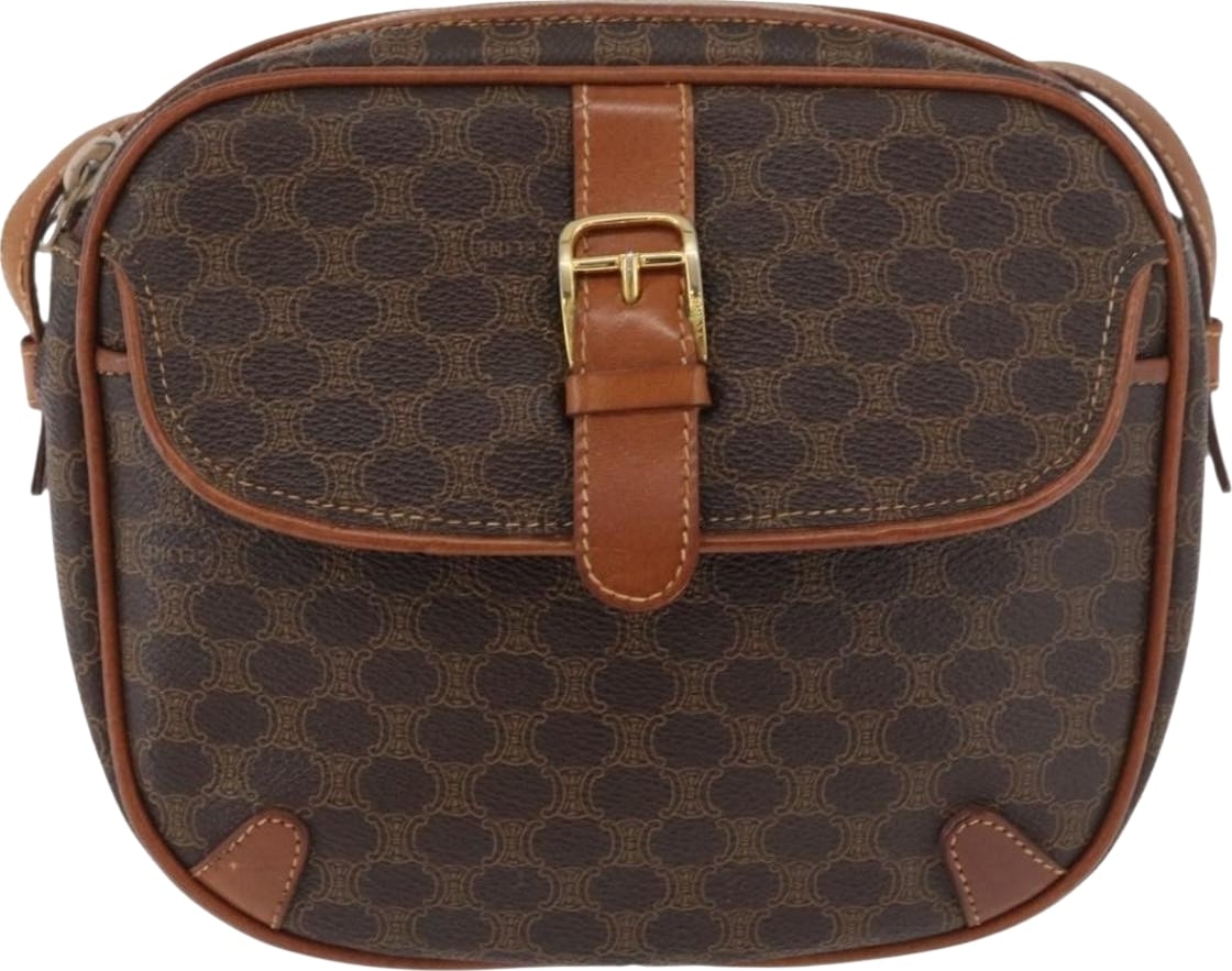 Celine Vintage Macadam Canvas Small