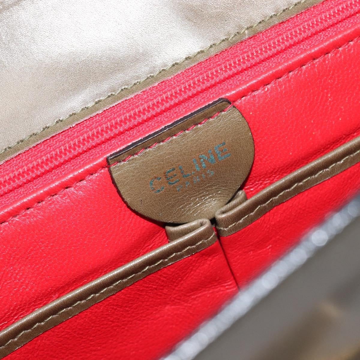Celine Shoulder Leather Large
