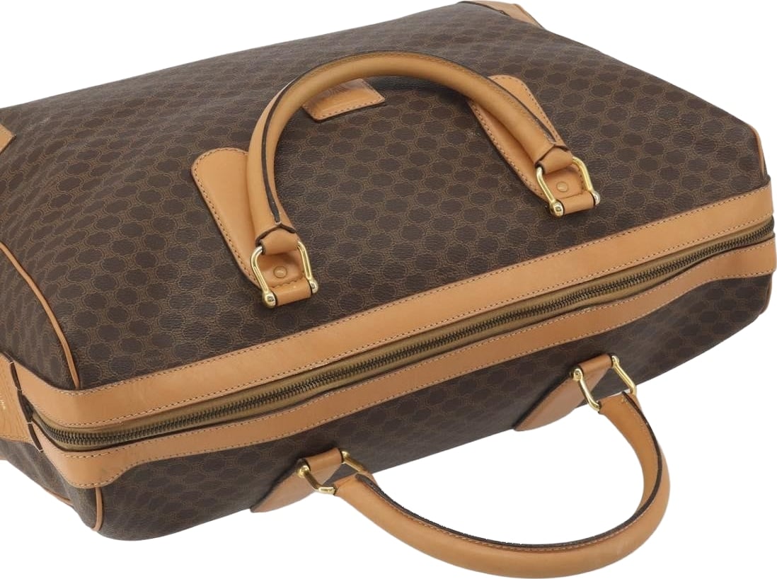 Celine Boston C Macadam Canvas Large