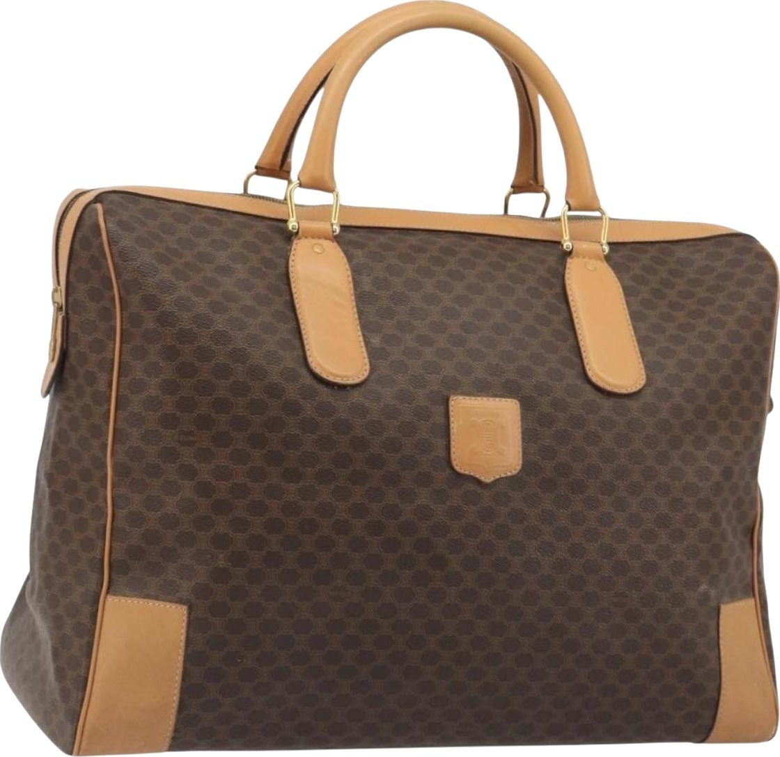 Celine Boston C Macadam Canvas Large