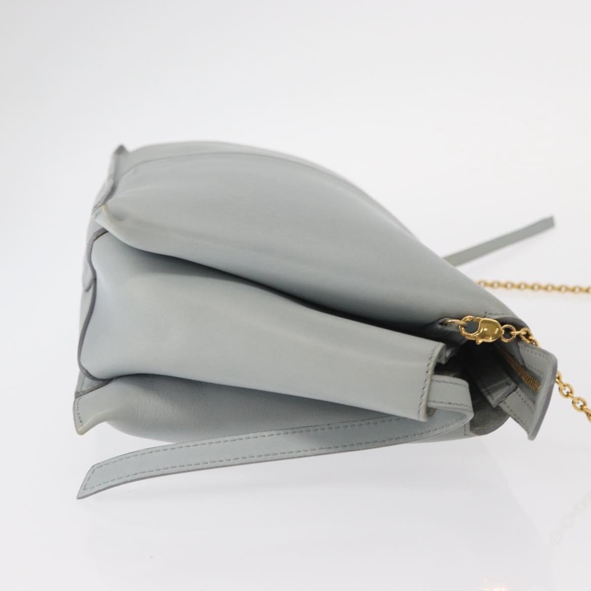 Celine Tri-Fold Clutch on Chain Smooth Leather