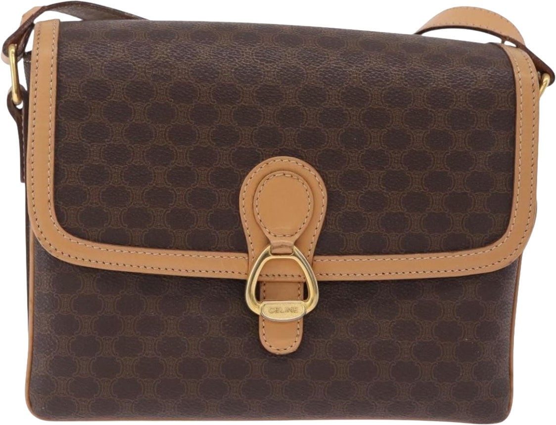 Celine Macadam Shoulder Canvas Medium
