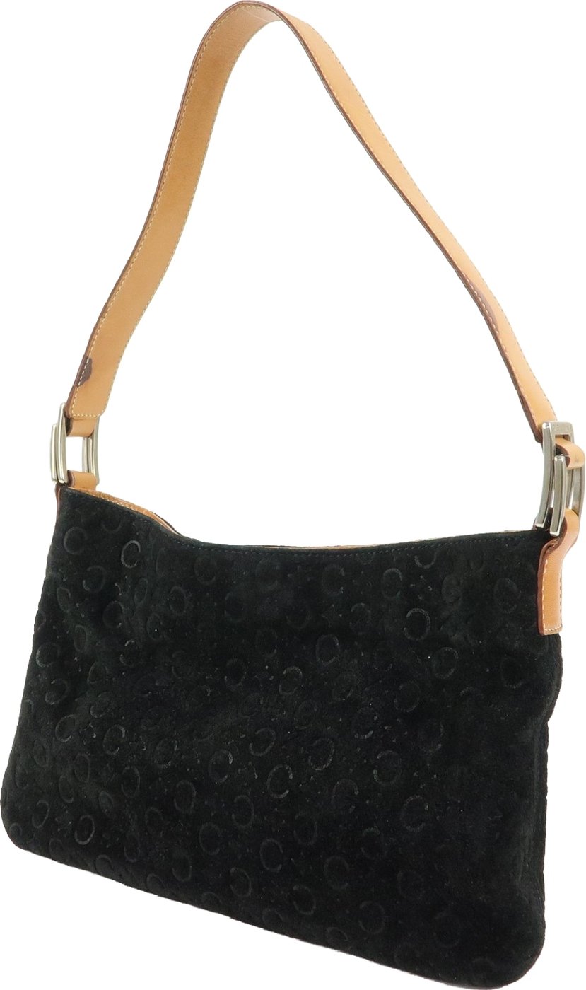 Celine C Macadam Shoulder Suede