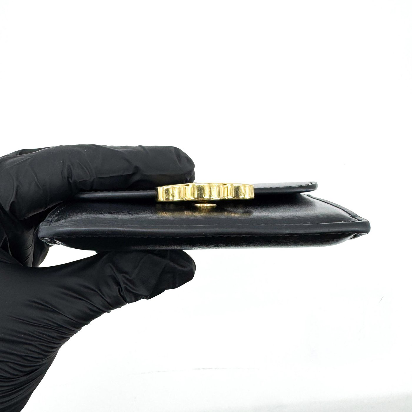 Celine Triomphe Card Case Leather