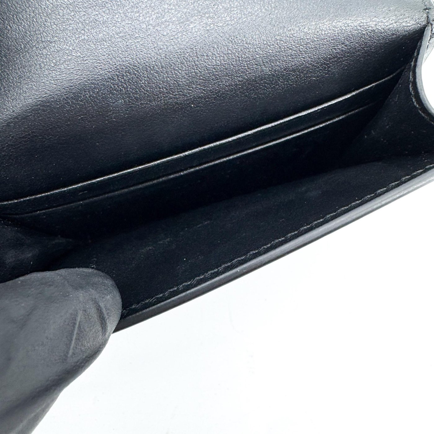 Celine Triomphe Card Case Leather