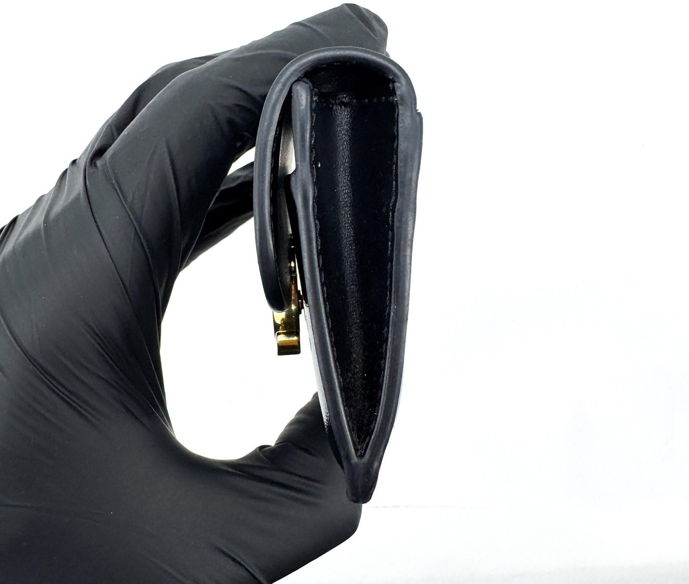 Celine Triomphe Card Case Leather