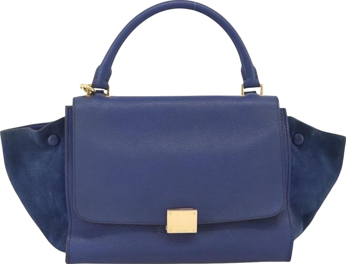 Celine Trapeze Leather with Suede Medium