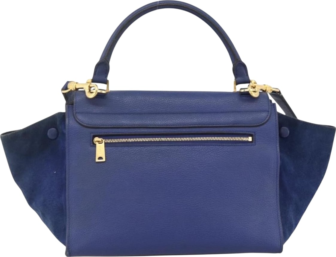 Celine Trapeze Leather with Suede Medium