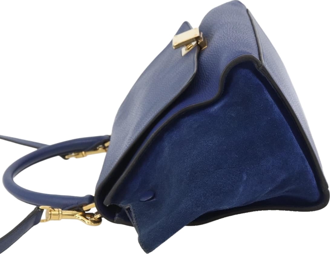 Celine Trapeze Leather with Suede Medium