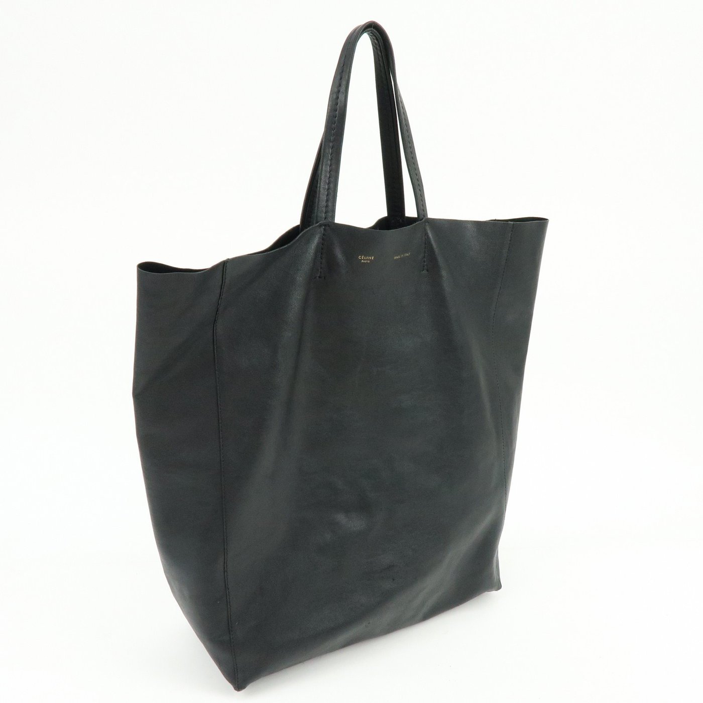 Celine Vertical Cabas Leather Large