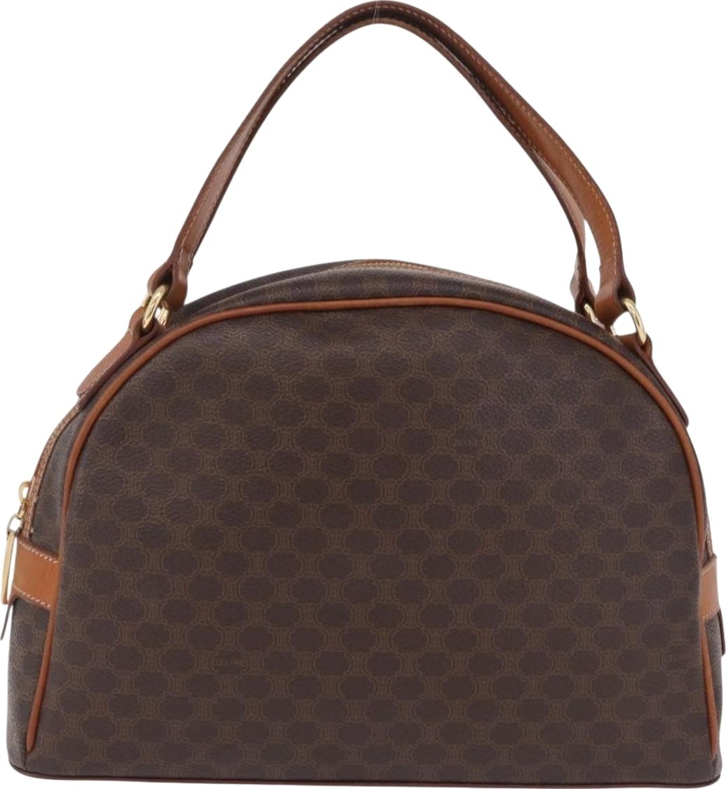 Celine Vintage Handbag Toile Céline Small