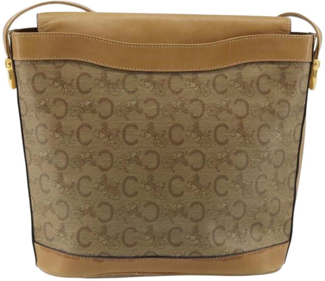Celine Sulky Vertical Cabas Canvas with Leather Mini