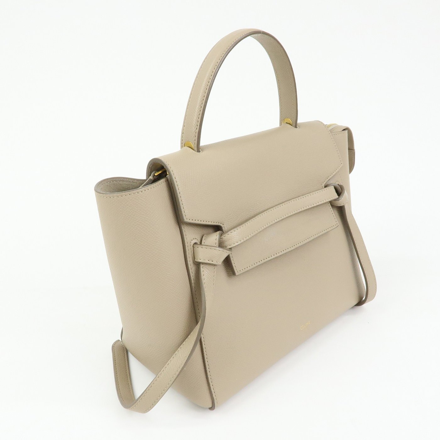 Celine Belt Textured Leather Medium