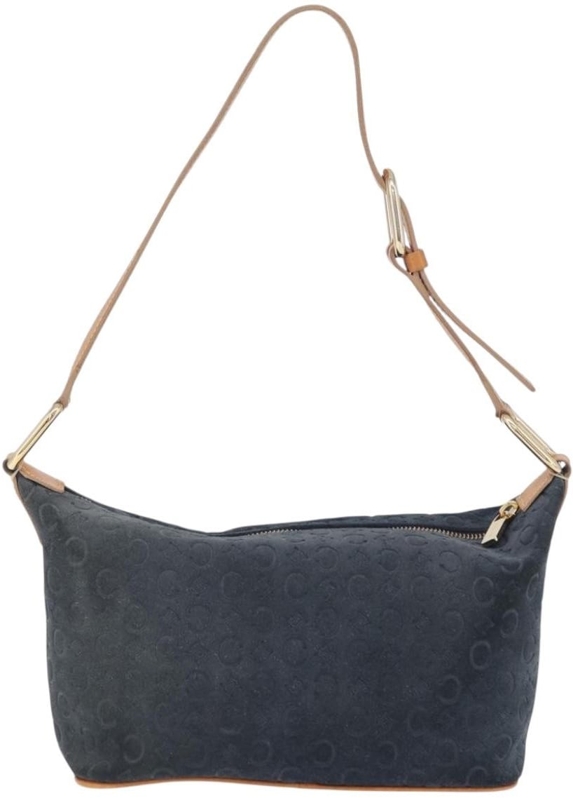 Celine C Macadam Shoulder Suede