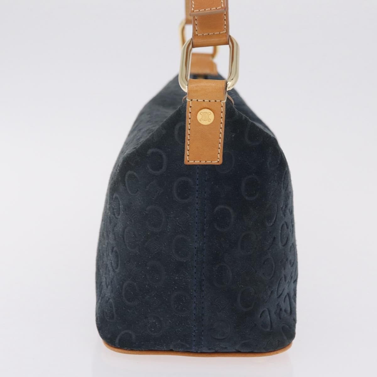 Celine C Macadam Shoulder Suede