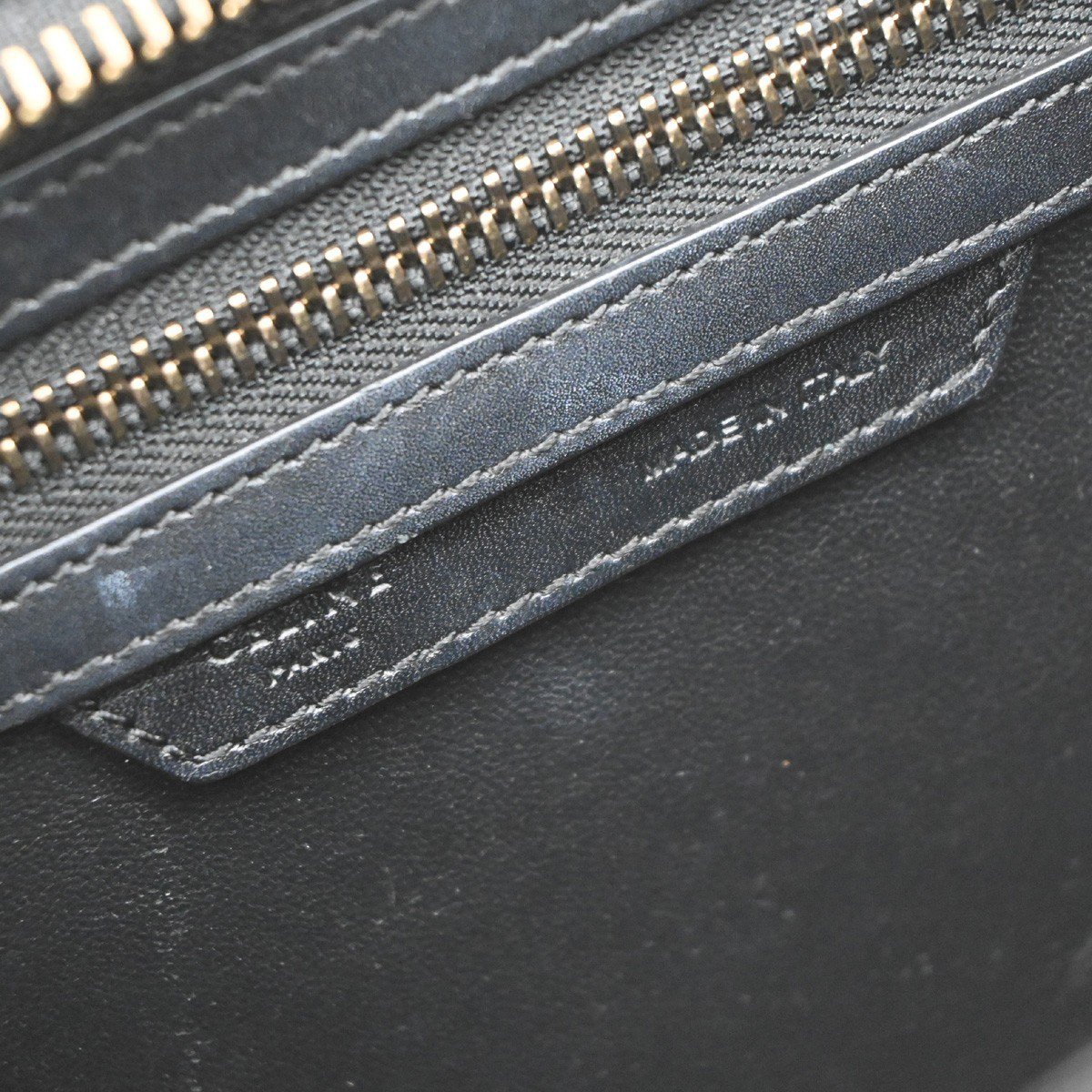 Celine Tricolor Luggage Canvas and Leather Micro