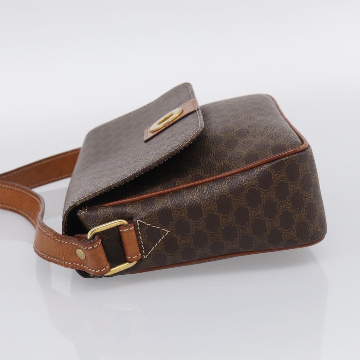 Celine Macadam Shoulder Leather Medium