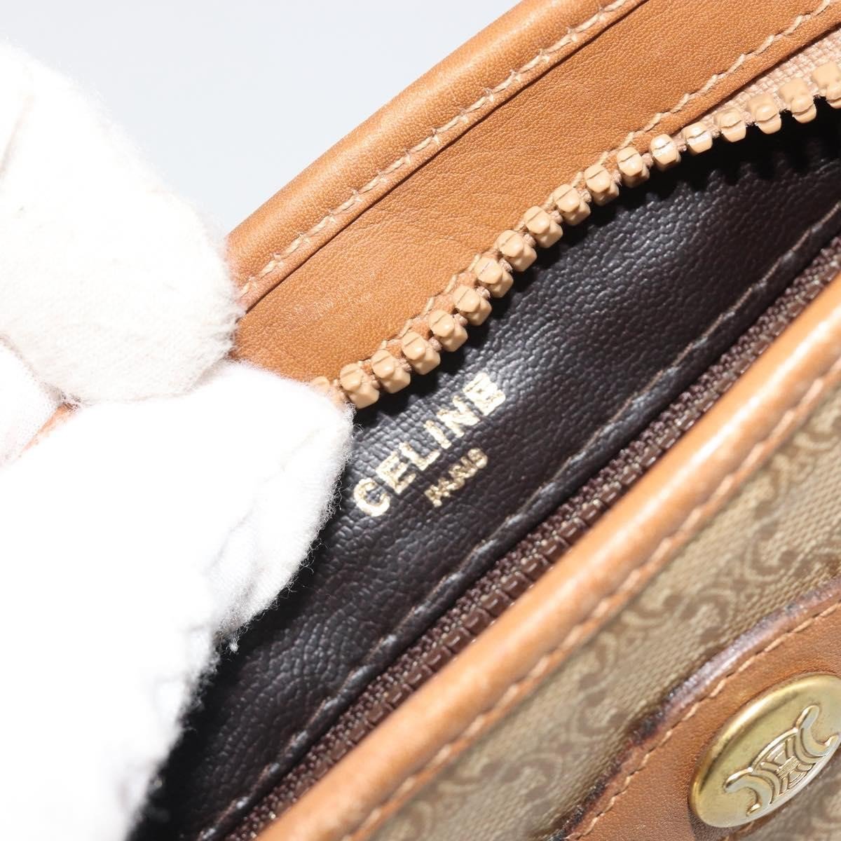 Celine Vintage Macadam Canvas Small