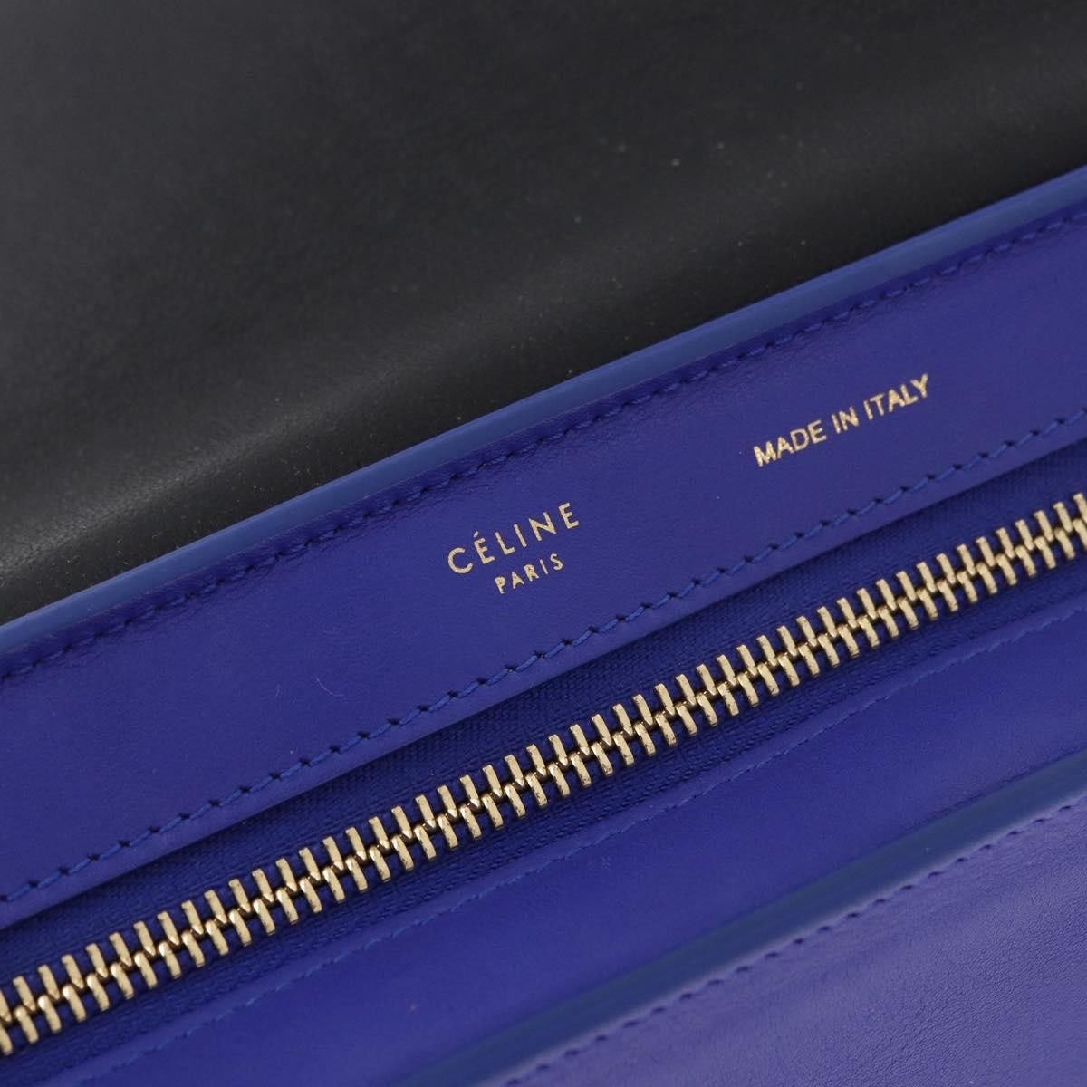 Celine Tricolor Trapeze Leather Medium