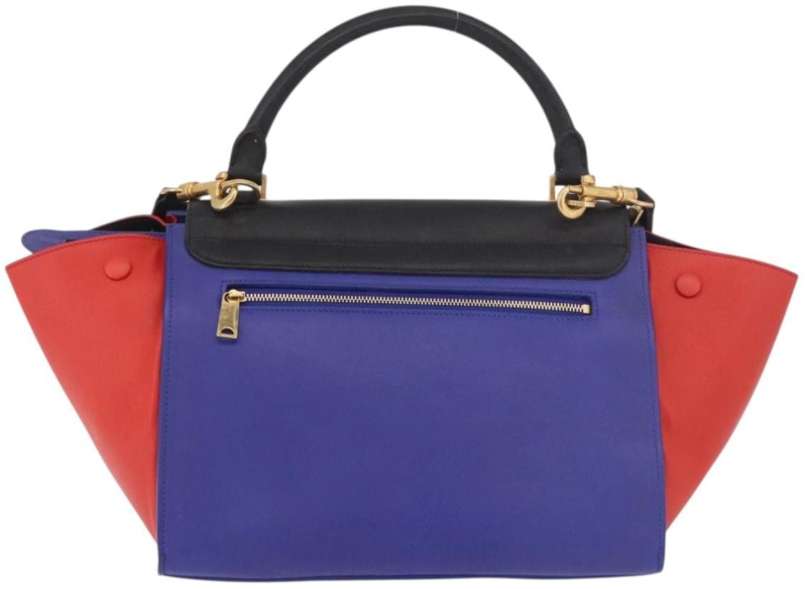 Celine Tricolor Trapeze Leather Medium