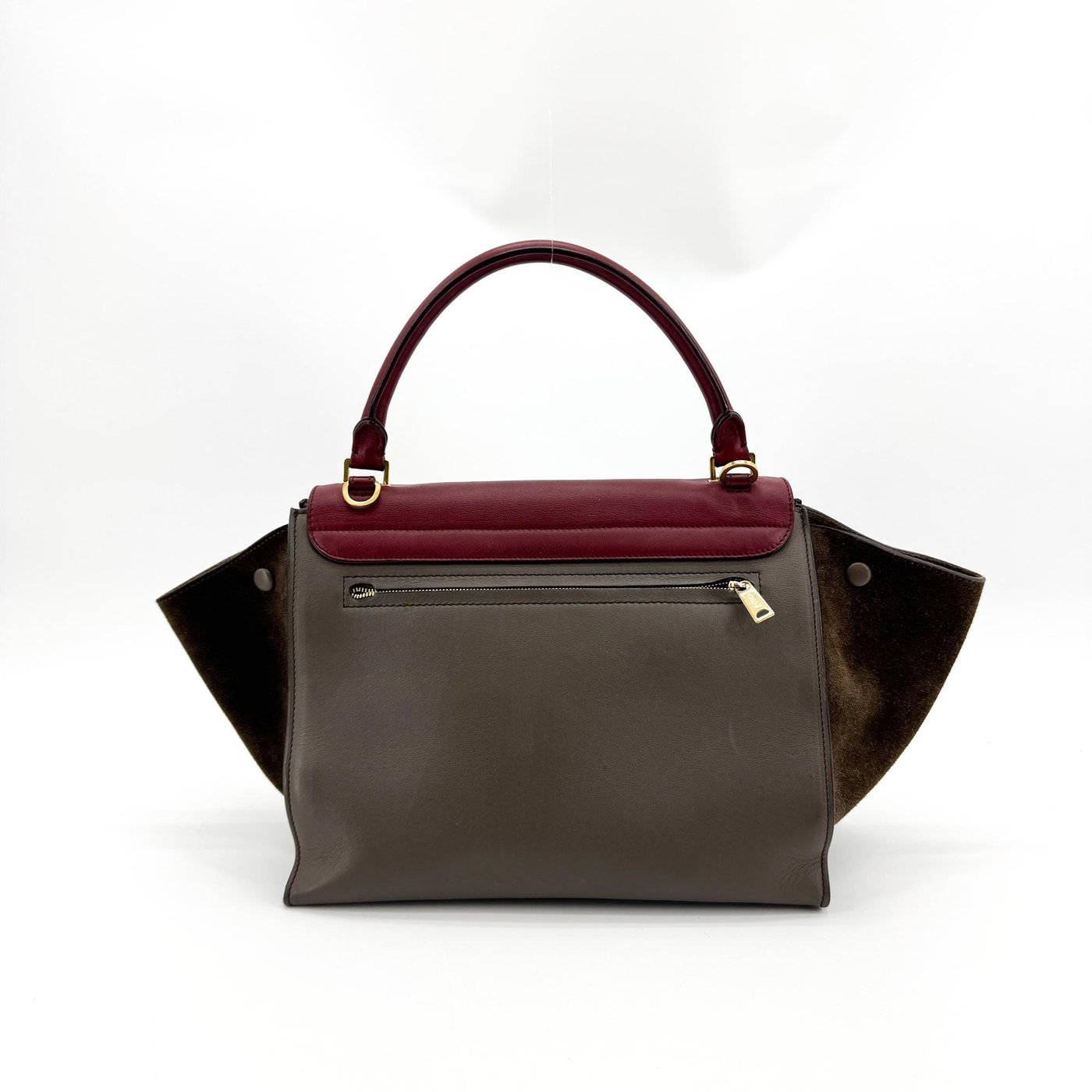 Celine Tricolor Trapeze Leather Medium