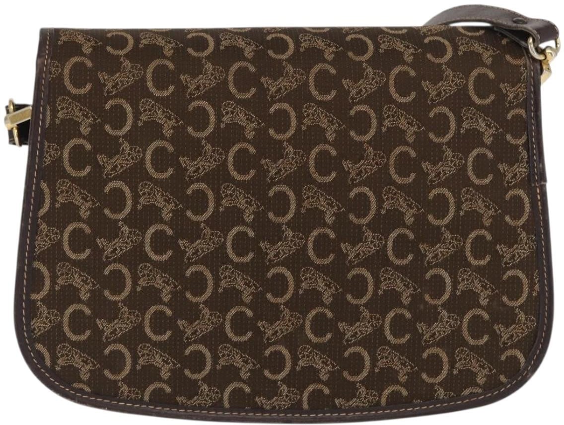 Celine Sulky Vertical Cabas Canvas with Leather Mini