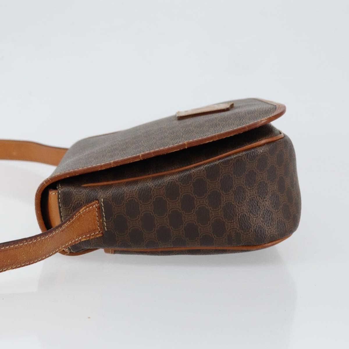 Celine Macadam Shoulder PVC Leather