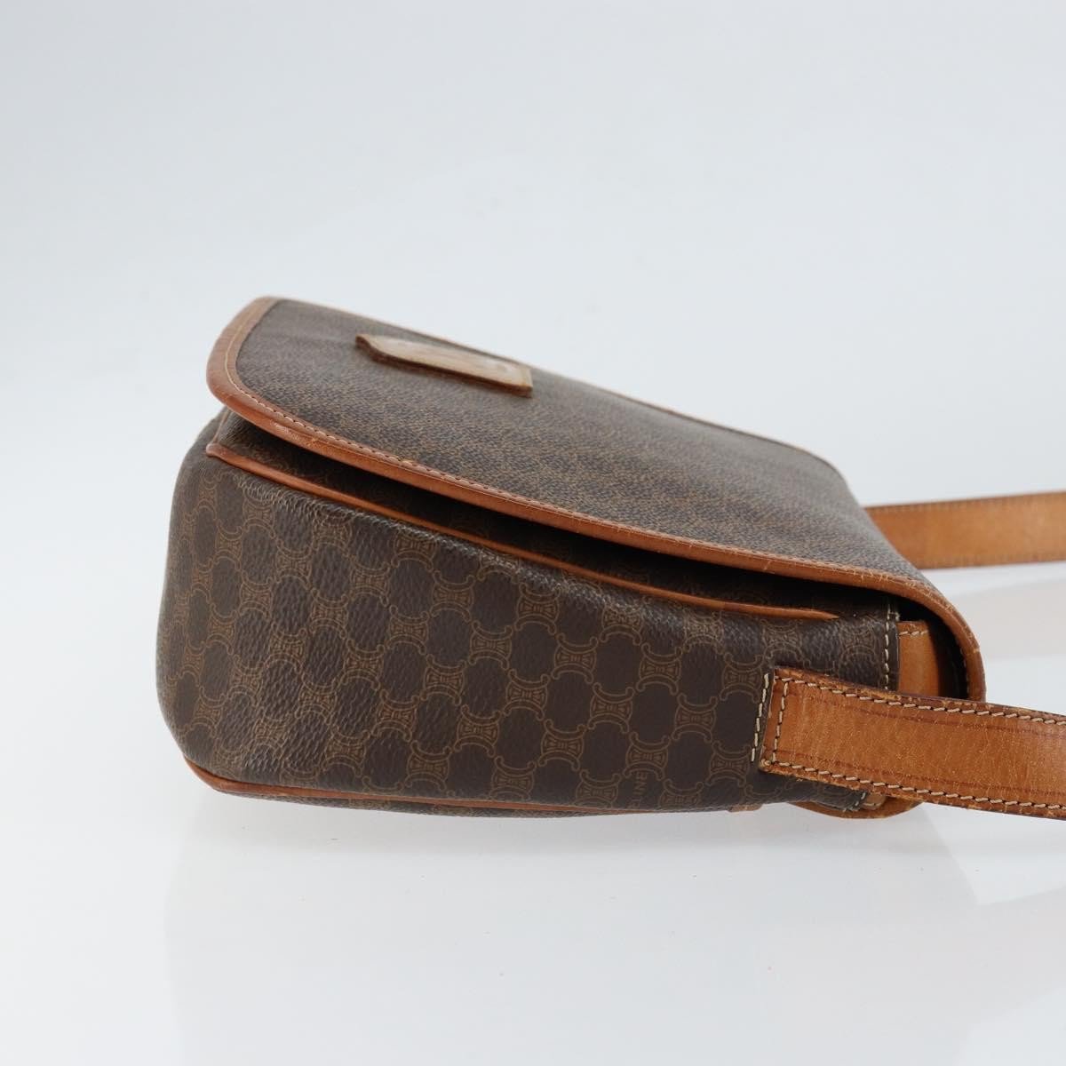 Celine Macadam Shoulder PVC Leather