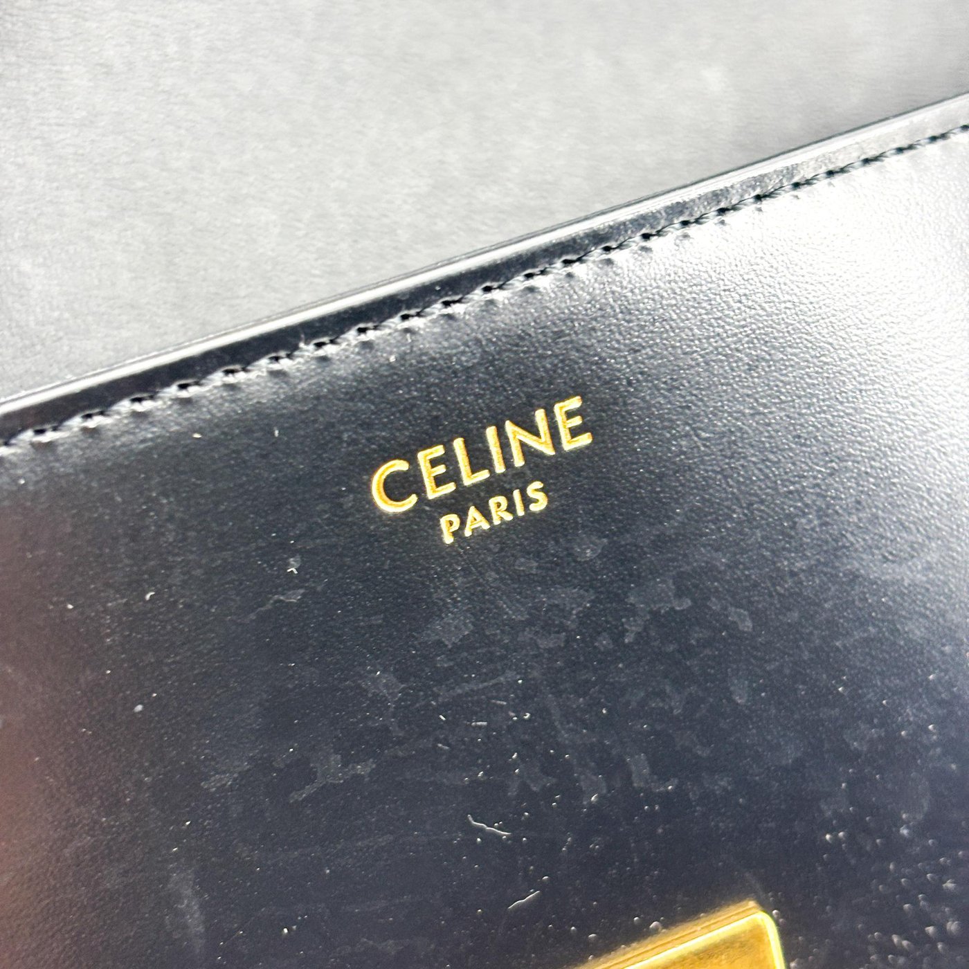 Celine Triomphe East-West Smooth Calfskin