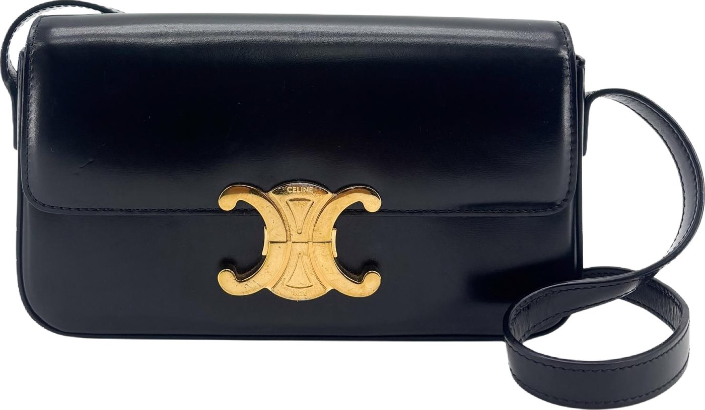 Celine Triomphe East-West Smooth Calfskin