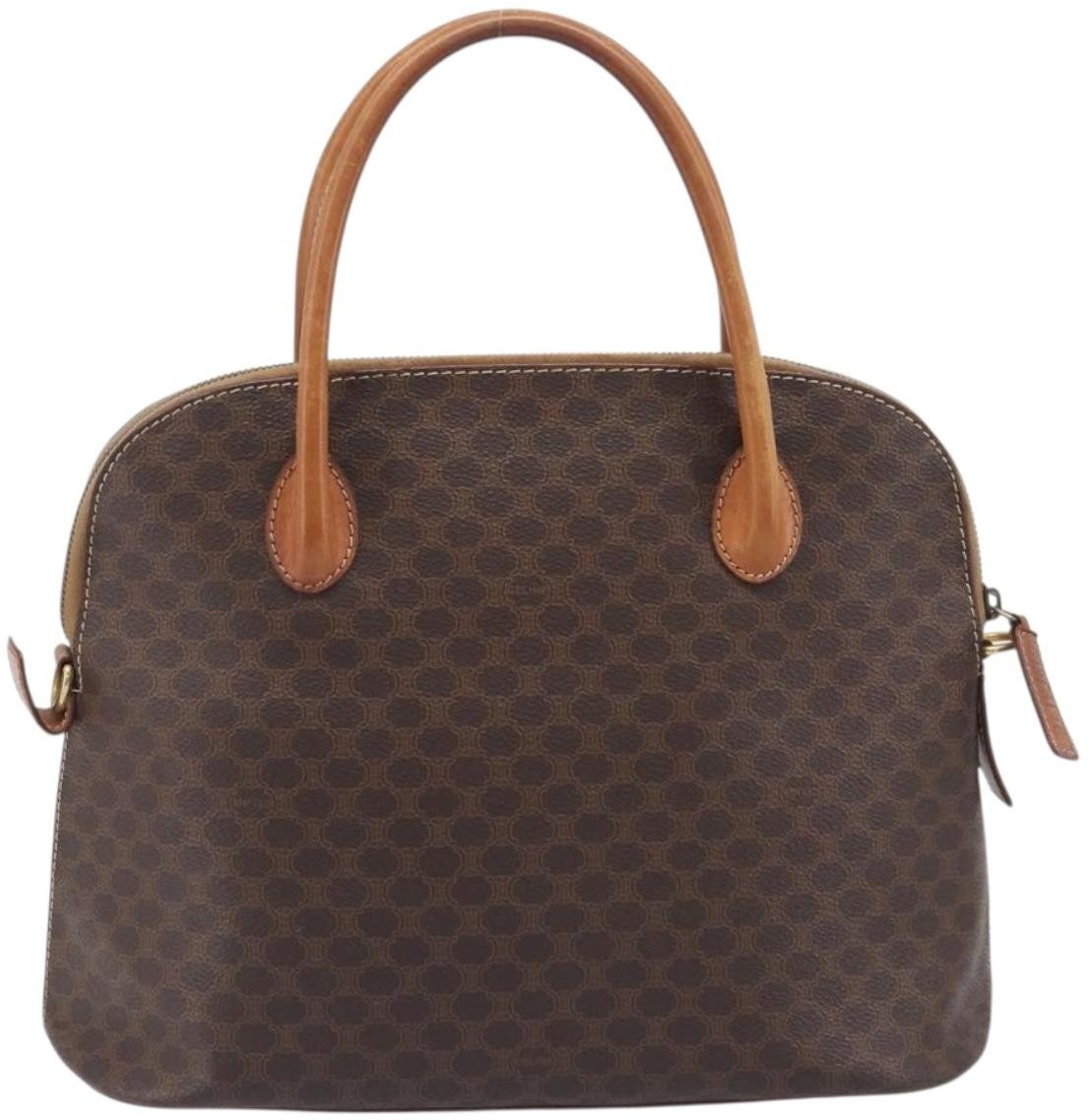 Celine Vintage Handbag Toile Céline Small