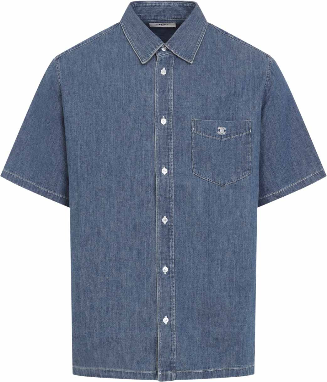 Celine Cotton Bowling Shirt