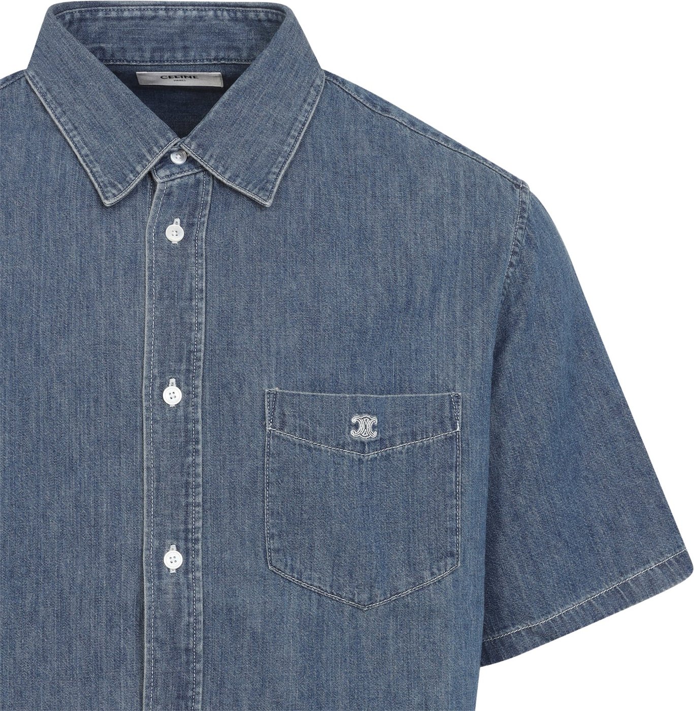 Celine Cotton Bowling Shirt