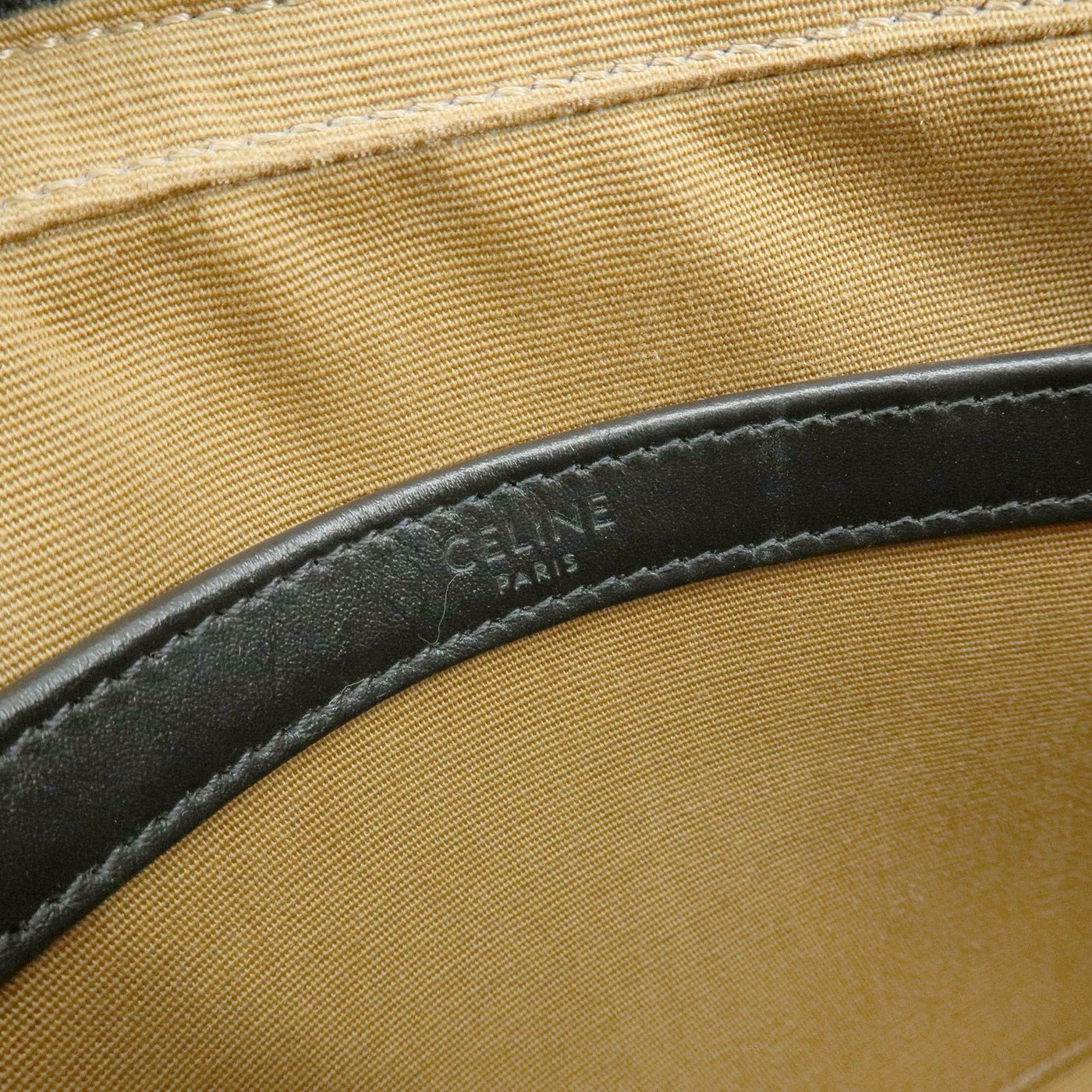 Celine Logo Messenger Triomphe Coated Canvas Medium
