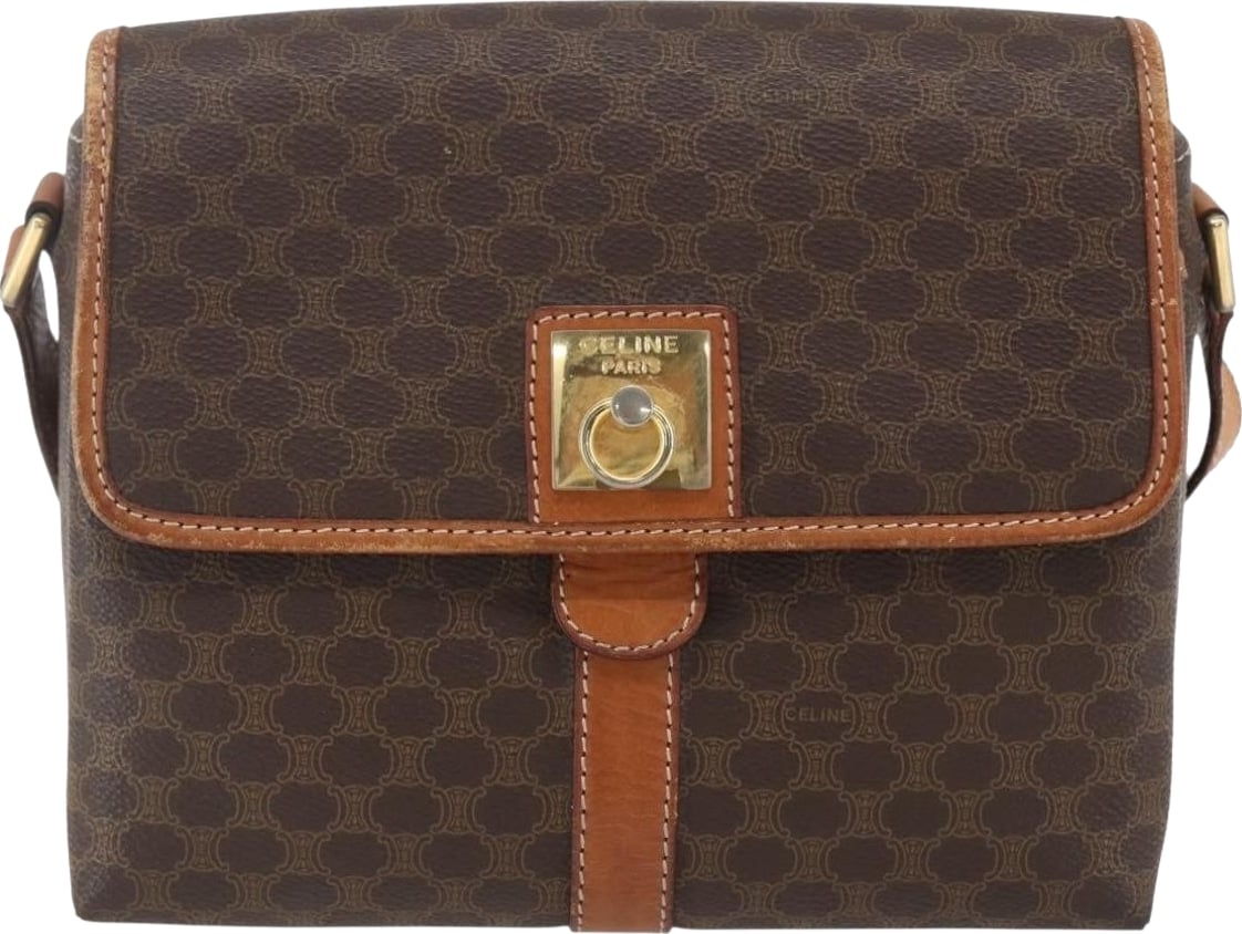 Celine Vintage Macadam Canvas Small