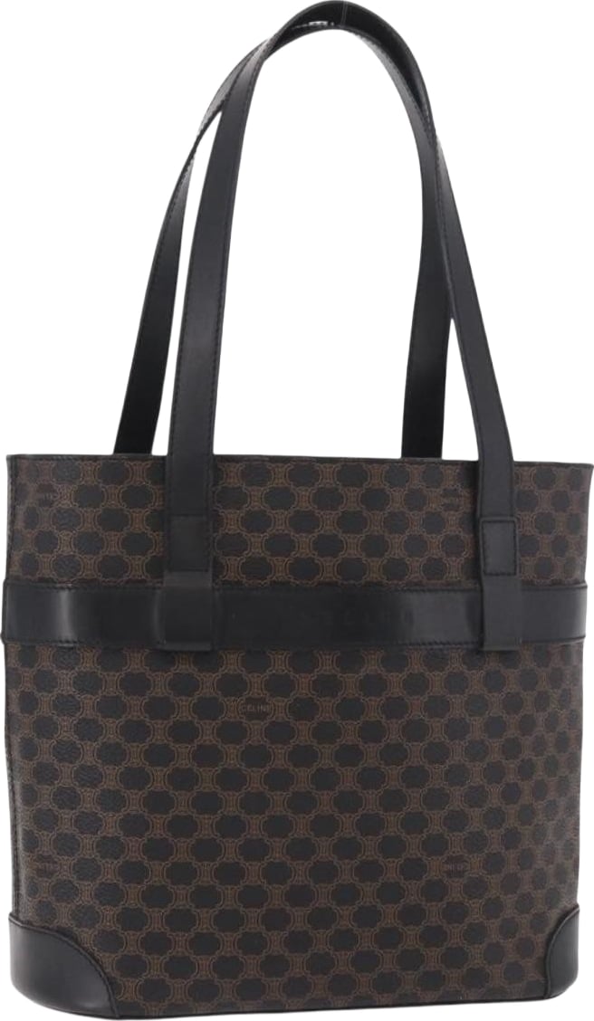 Celine C Macadam Tote PVC leather/ Macadam canvas