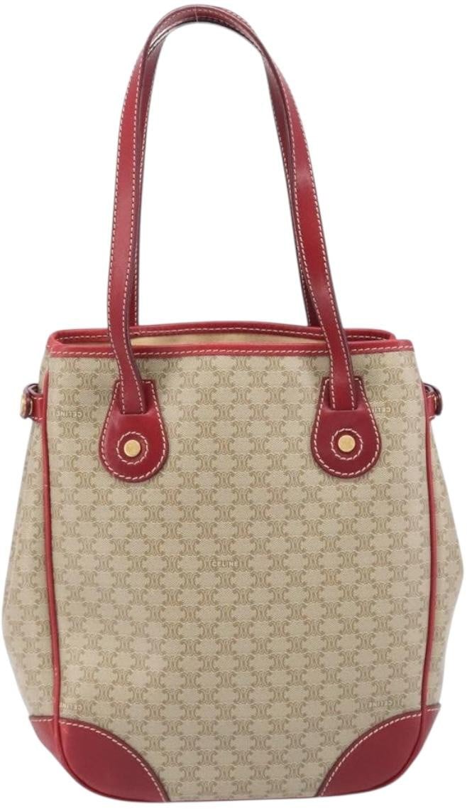 Celine Macadam Macadam with leather Large